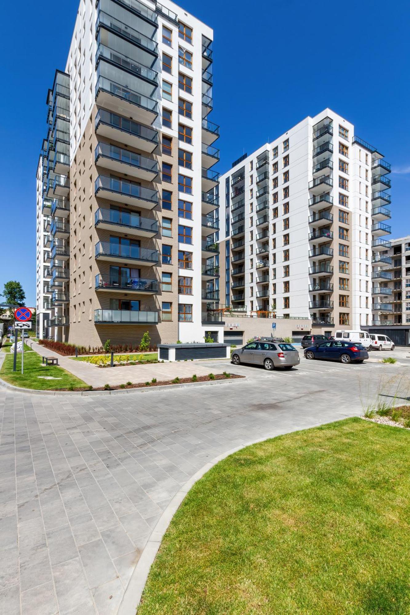 Apartament Z Widokiem Na Morze Obok Parku Millenium W Gdansku By Noclegi Renters Exteriör bild