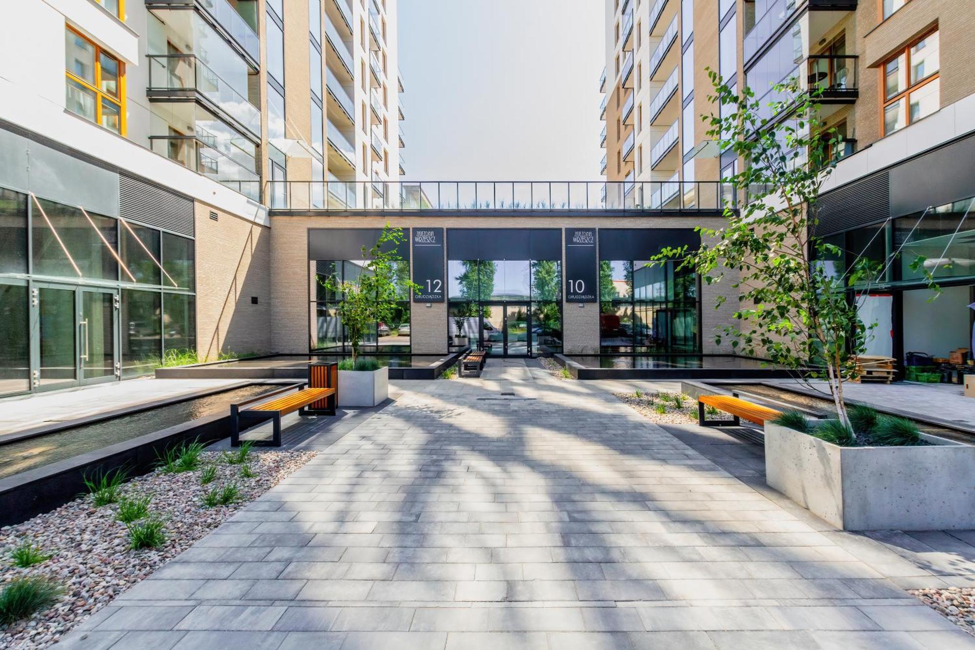 Apartament Z Widokiem Na Morze Obok Parku Millenium W Gdansku By Noclegi Renters Exteriör bild