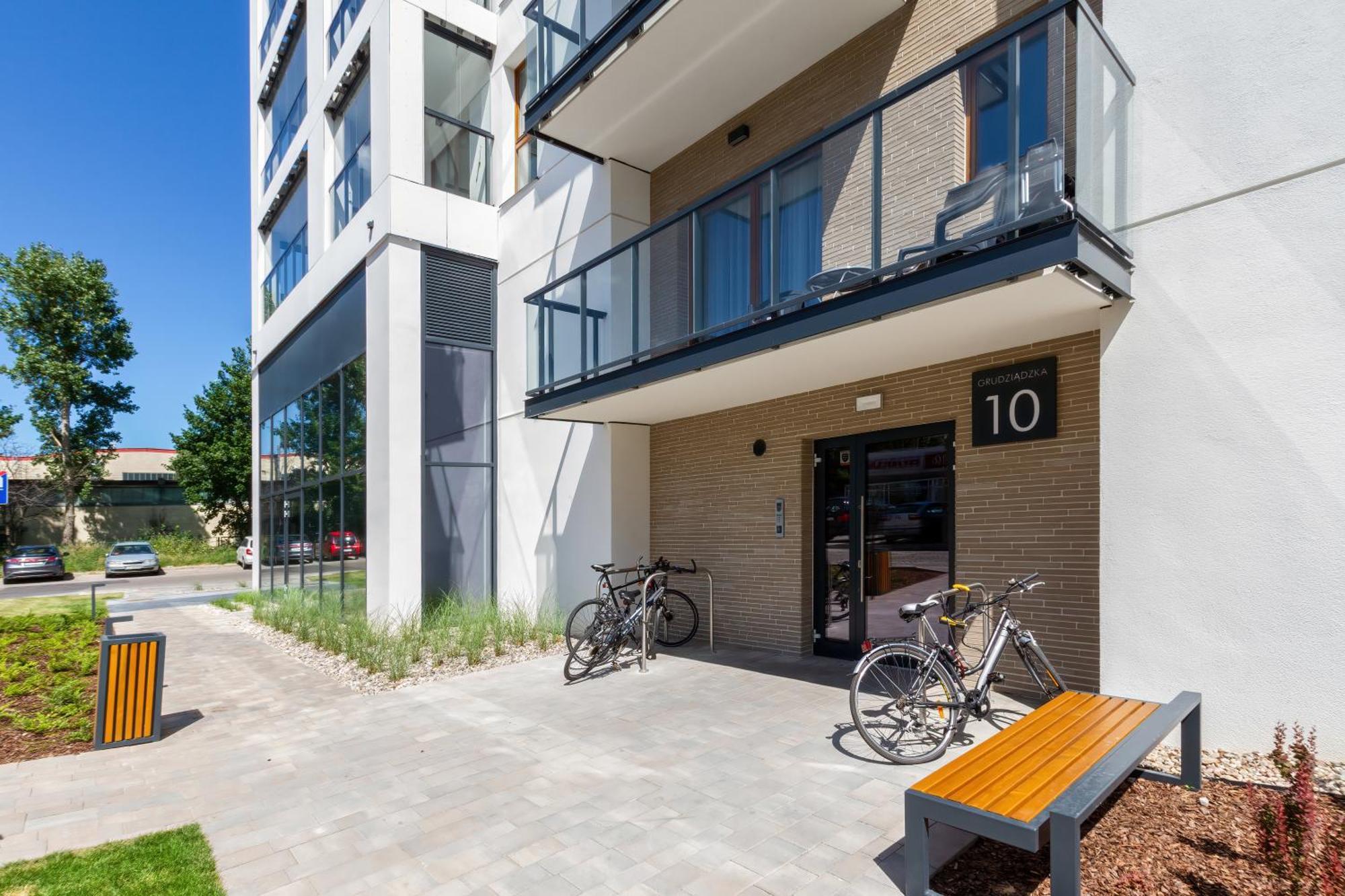 Apartament Z Widokiem Na Morze Obok Parku Millenium W Gdansku By Noclegi Renters Exteriör bild