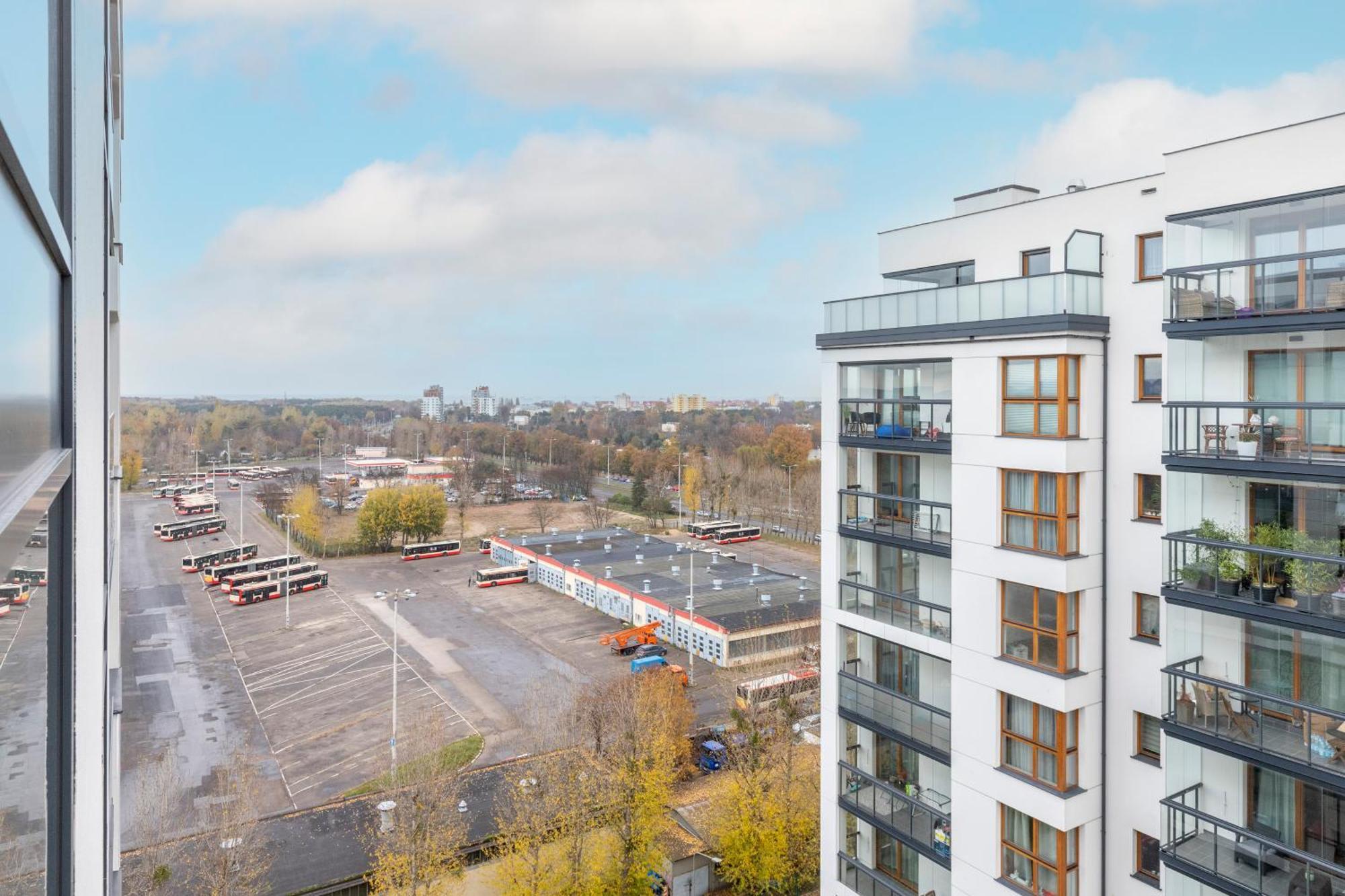 Apartament Z Widokiem Na Morze Obok Parku Millenium W Gdansku By Noclegi Renters Exteriör bild